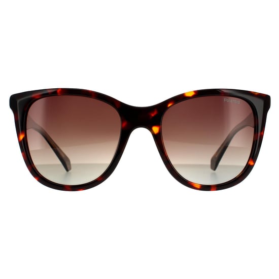 Polaroid Square Dames Havana Bruin Bruin Gradient Gepolariseerd - Image 1