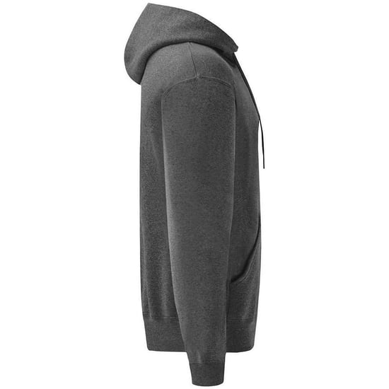 Fruit of the Loom Adults Unisex Classic Hooded Sweatshirt (Dark Grey)