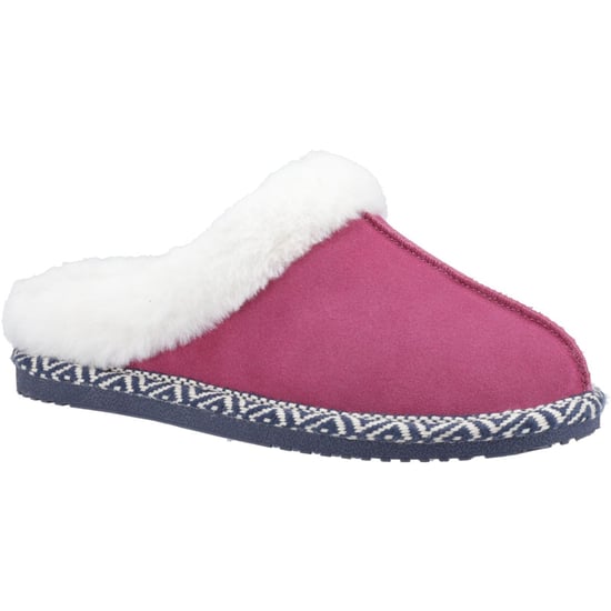 Hush Puppies Amara Suède Vrouwen Roze Pantoffels - Image 1