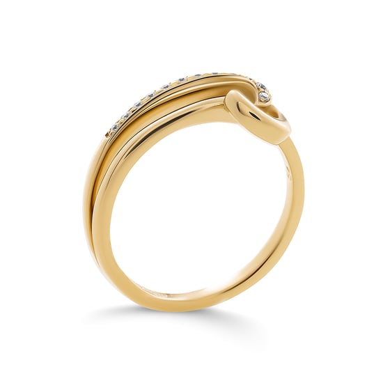 Orphelia 'Ida' Dames 925 Sterling Zilveren Ring - Goud ZR-7521/G - Image 2