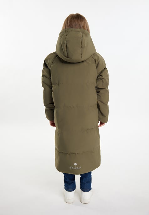 Schmuddelwedda Functionele winterjas Meisjes militaire olijf - Image 3