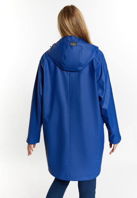 Schmuddelwedda Oversized mackintosh bridgeport Dames Koningsblauw-271 - Image 5