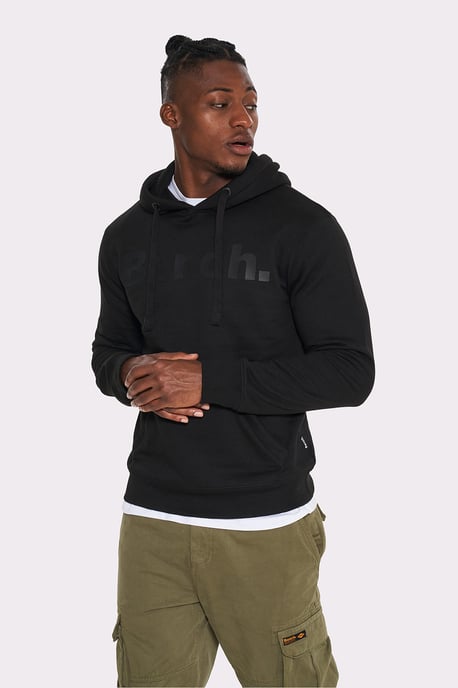 Black 'Probert' Cotton Blend Hoody