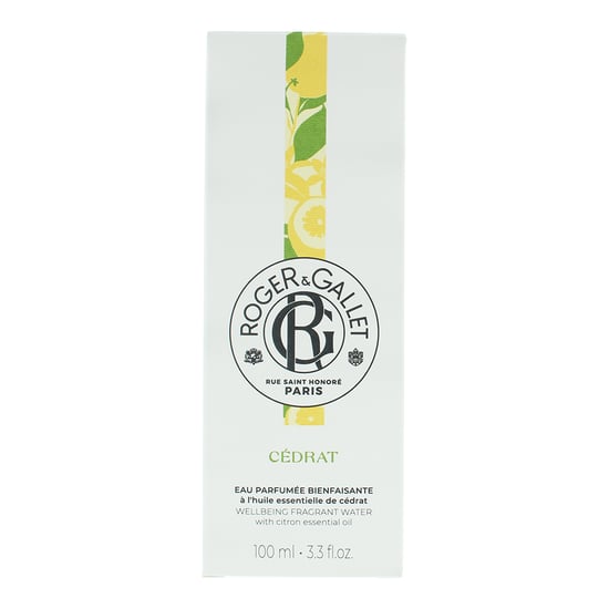 Roger & Gallet Cedrat Geurige Welzijnswater 100ml - Image 3