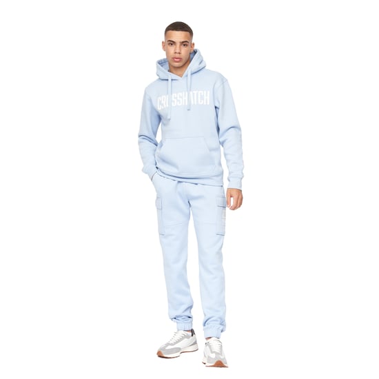 Crosshatch Heren Holdouts Hoodie (Lichtblauw) - Image 4