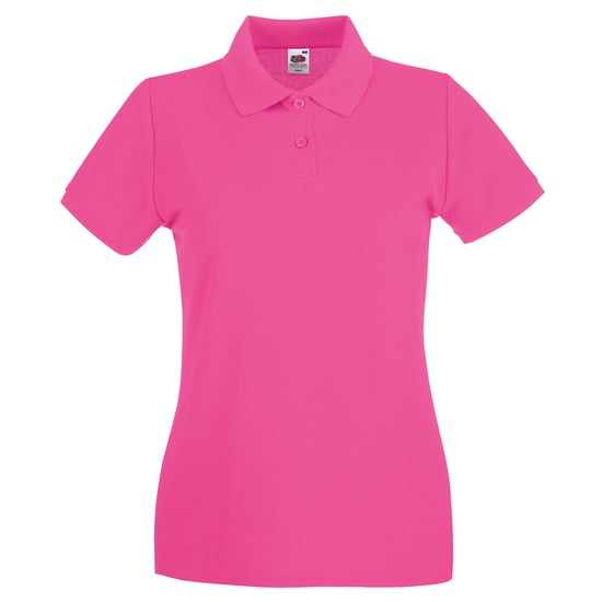 Fruit of the Loom Dames/dames Premium Poloshirt (Fuchsia) - Image 1