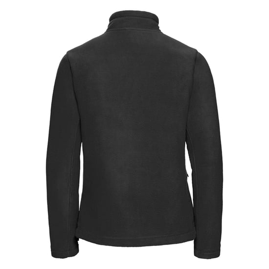 Russell Dames/Dames Full Zip Outdoor Fleecejack (Zwart) - Image 2