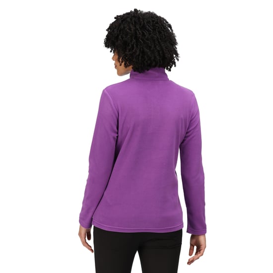 Regatta Great Outdoors Womens/Ladies Sweetheart 1/4 Zip Fleece Top (Purple Sapphire)