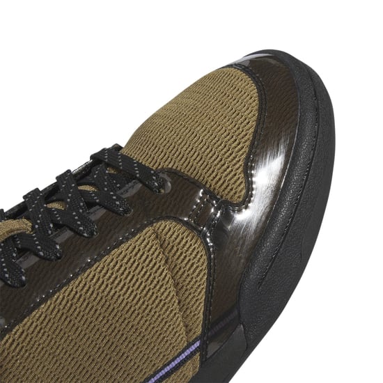 Heren adidas Originals Blondey Continental Trainers in Khaki - Image 5