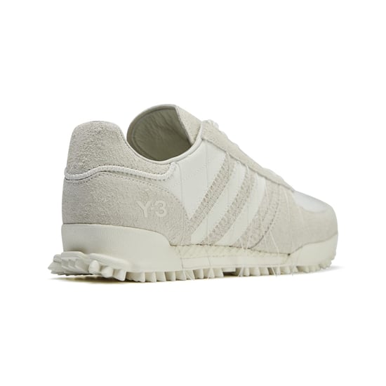 Heren adidas Originals Y-3 Marathon Trail Trainers in Off White - Image 3