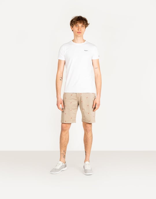 Pepe Jeans shorts Miles Short Icon Mannen beige - Image 2