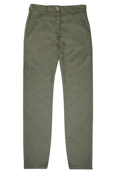Linen Lyocell Taper Trousers