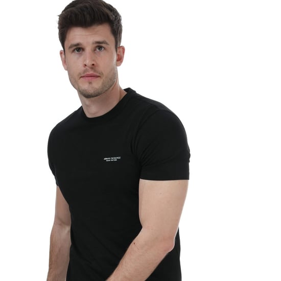 Armani Exchange Milano / New York T-shirt voor heren, zwart - Image 3
