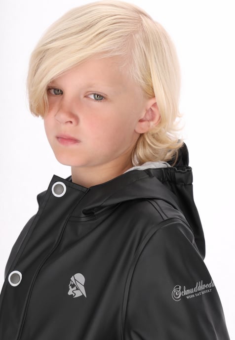 Schmuddelwedda Mackintosh jongens (kinderen) zwart - Image 5