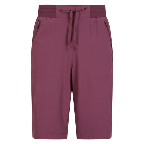 Mountain Warehouse Dames/Dames Explorer Lange Shorts (Bourgondië) - Image 1