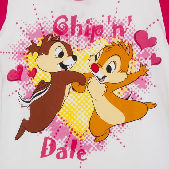 Girl's Daisy round neck short sleeve t-shirt WD26120