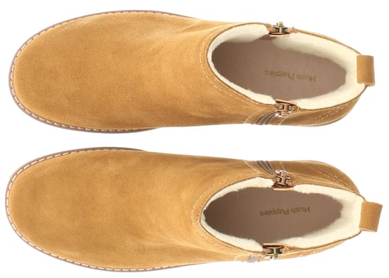 Hush Puppies Maddy Wide Suede Grijze Laarzen Voor Dames - Image 6