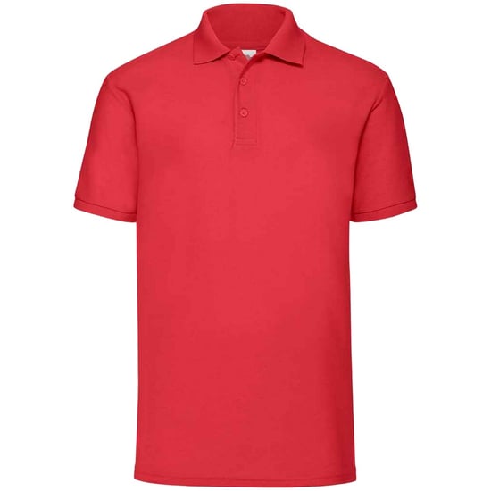Fruit of the Loom Heren 65/35 Poloshirt (Rood) - Image 1