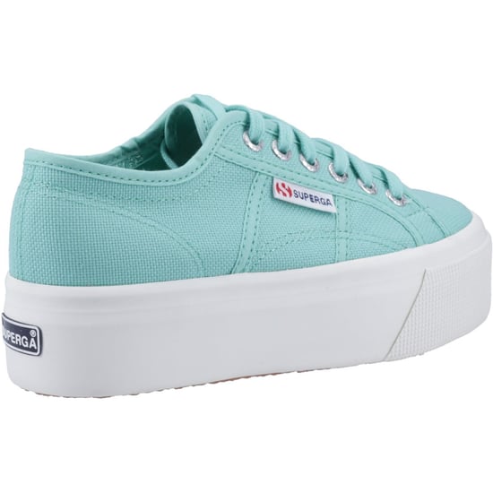 Superga 2790 Linea Up And Down 100% Katoen Damestrainers Groen Water - Image 2