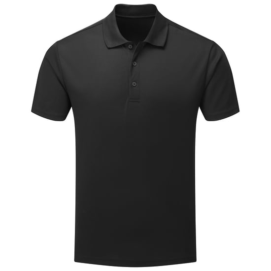 Premier Heren Duurzaam Poloshirt (Zwart) - Image 1