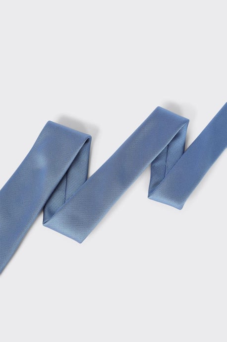 Light Blue Slim Tie - Image 4