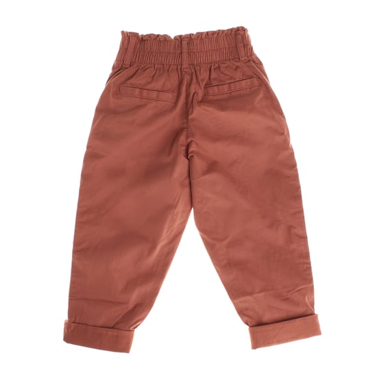 Straight gathered trousers 416204 girls
