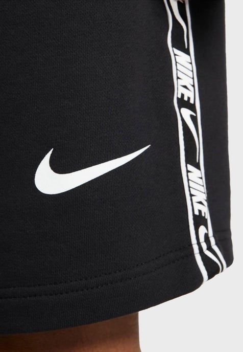 Nike NSW Repeat Heren Fleece Shorts Zwart - Image 5