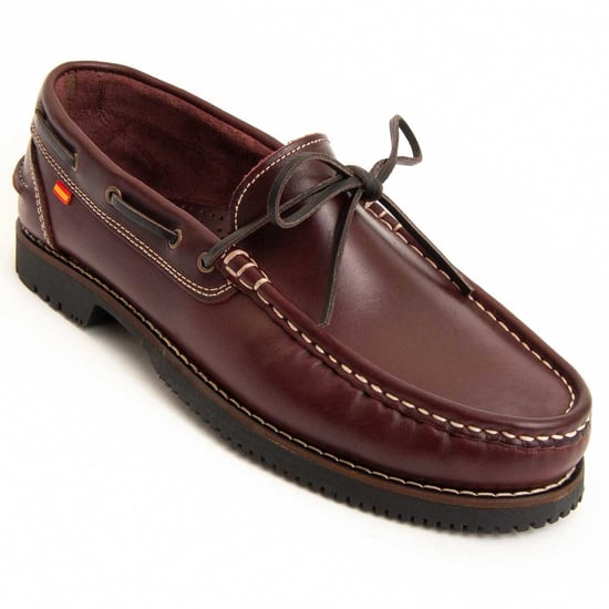 Purapiel Boat Shoes Puranautic2 In Burgundy