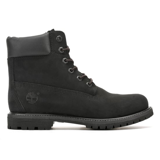 Timberland Dames 6 Inch Premium Zwart Nubuck Leren Laarzen - Image 4