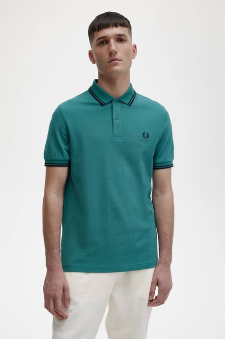 Fred Perry regular fit polo met logo groen - Image 6