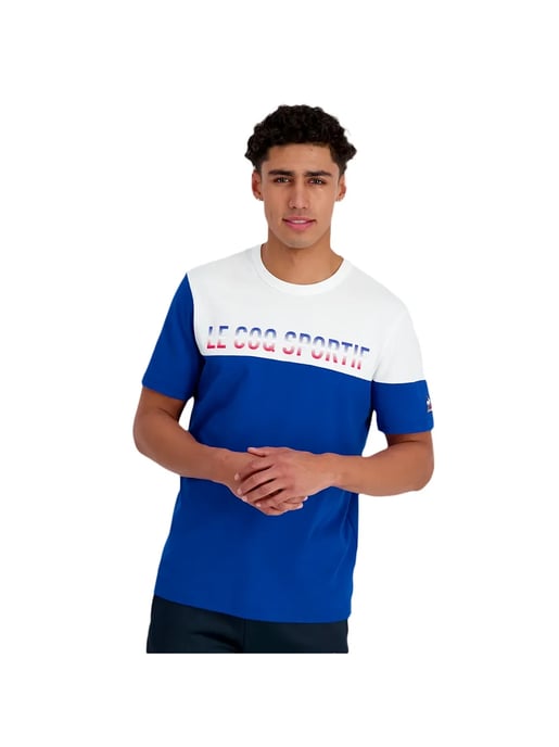 Le Coq Sportif Tricolor T-shirt voor heren - Image 1