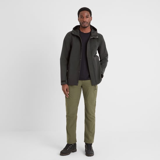 Flynn Mens Waterproof Jacket - Black