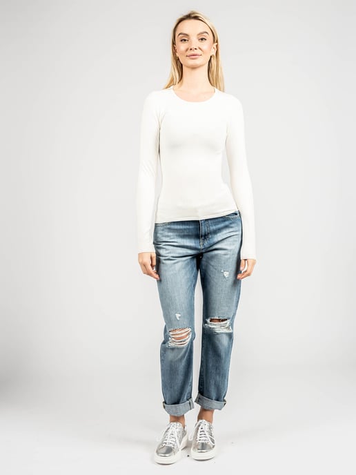 Guess Pullover Paula Woman's Off-White