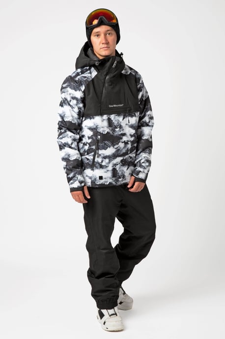 Zero Hypadri Ski Jacket White Out Print