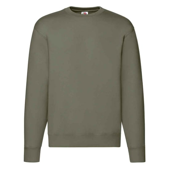 Fruit of the Loom Heren Premium Drop Shoulder Sweatshirt (Klassieke Olijf) - Image 1