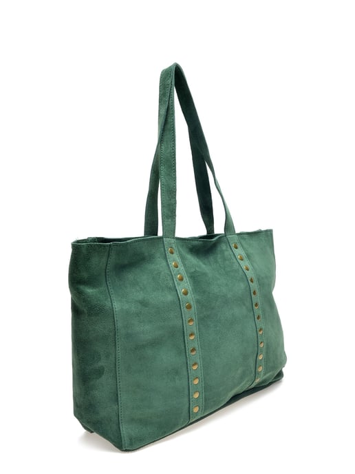 Carla Ferreri SS22 CF 8127 Groen Rundleer Tas - Image 2