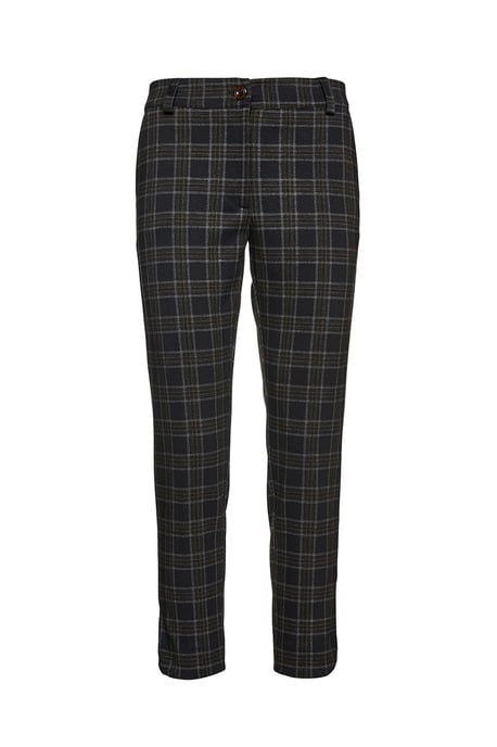 7/8 Check Punto di Roma Crop Pants - Image 1