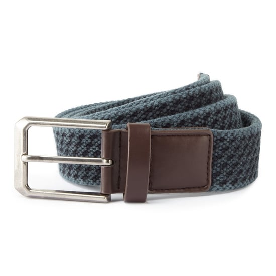 Asquith & Fox Mens Vintage Wash Canvas Belt (Navy)