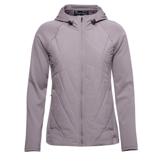 Under Armour Womens Sprint Hybrid Jacket Zip Up Track Top 1350784 585