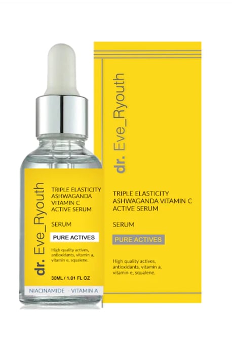 Triple Elasticity Ashwaganda Vitamine C Krachtig Actief Serum 30ml - Image 1
