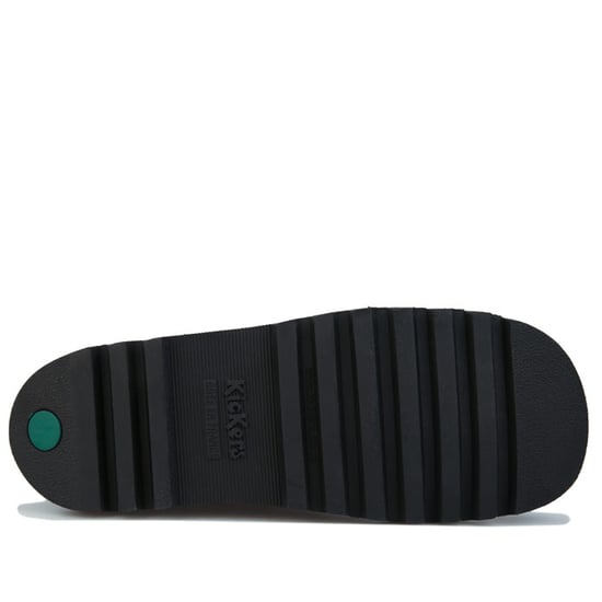 Women's Kickers Kick Mid Quilt Leather Shoes in Black