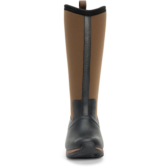 Muck Boots Arctic Adventure Zwarte/Bruine Regenlaarzen - Image 3