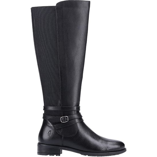 Hush Puppies Dames/dames Vanessa lederen kuitlaarzen (Zwart) - Image 3