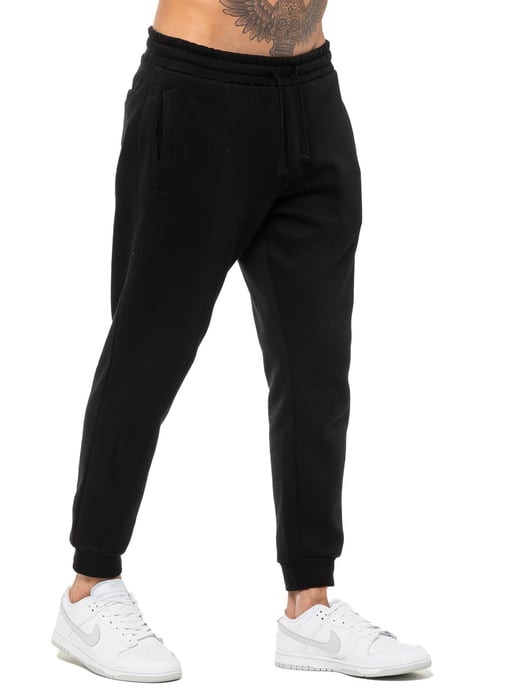 Enzo | Heren Joggers Regular Fit - Zwart - Image 3