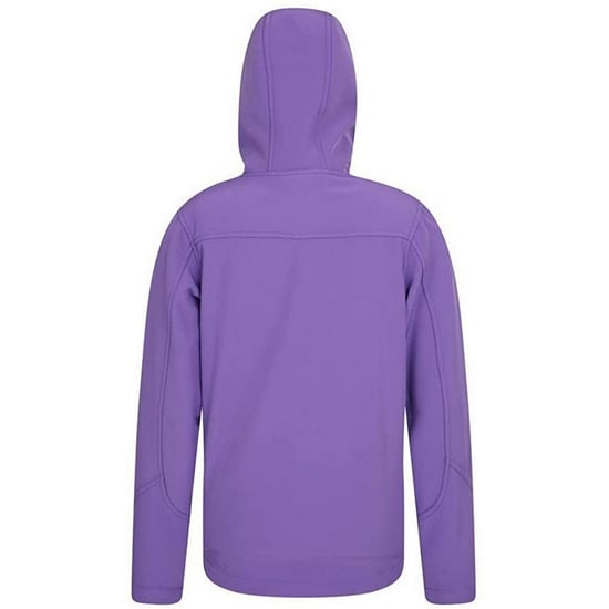 Mountain Warehouse Kinder/Kids Exodus Waterafstotend Soft Shell Jasje (Paars) - Image 2
