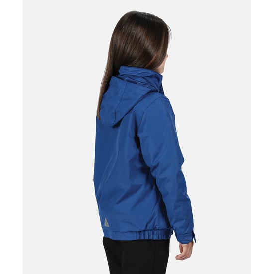 Regatta Kids Unisex Thermoguard Fleece Lined Dover Jacket (Windproof & Waterproof) (Royal/Navy)