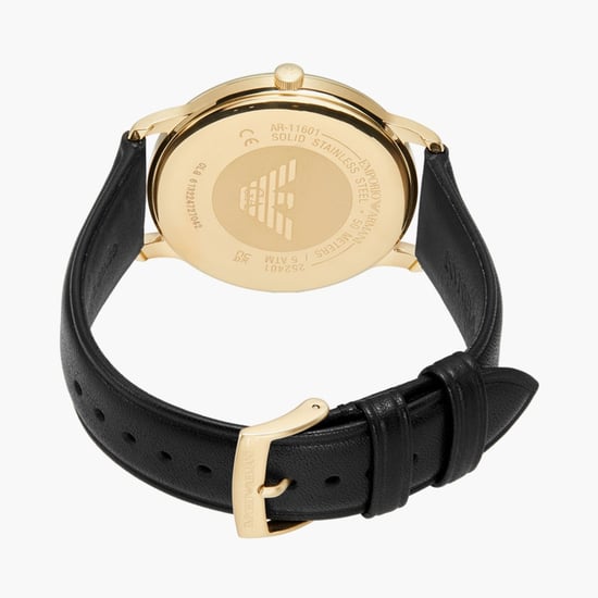 Emporio Armani Minimalist Heren Horloge Zwart AR11601 - Image 3