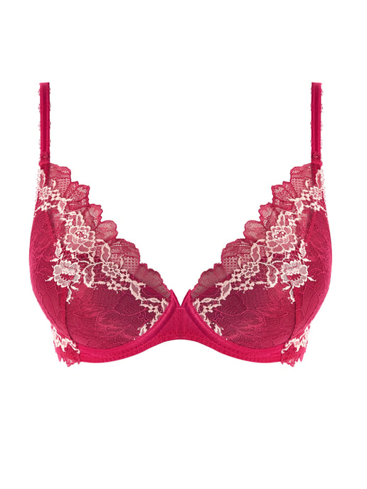 Lace Perfection Plunge Push Up Bra