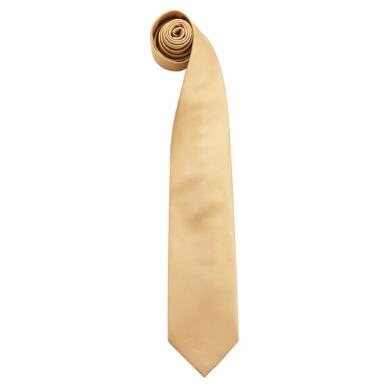 Premier Heren Kleuren Mode Stropdas (Goud) - Image 1