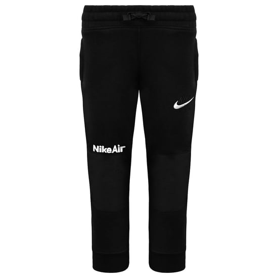 Nike Air Long Sleeve Pullover Stretch Waist Black Red Kids Tracksuit DC8639 010